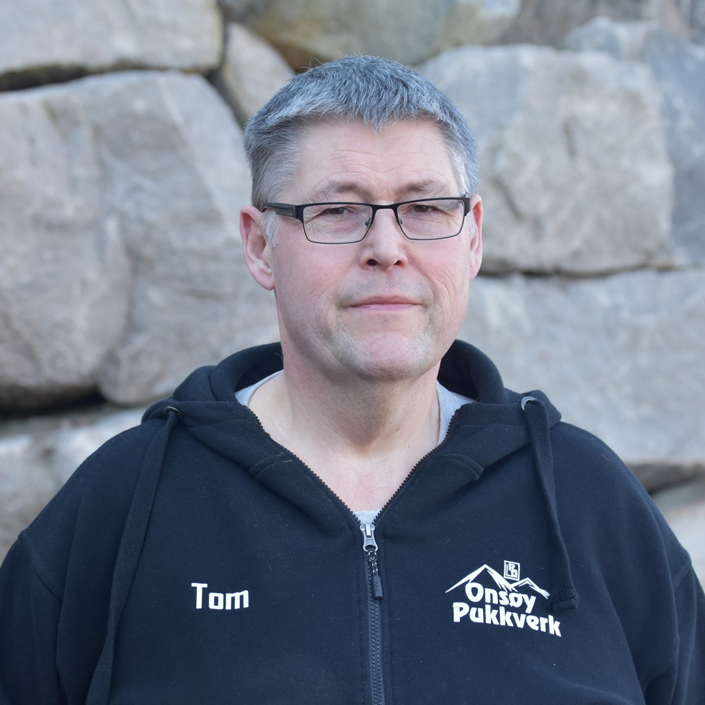 Avdelingsleder for Onsøy Pukkverk - Tom J. Samuelsen